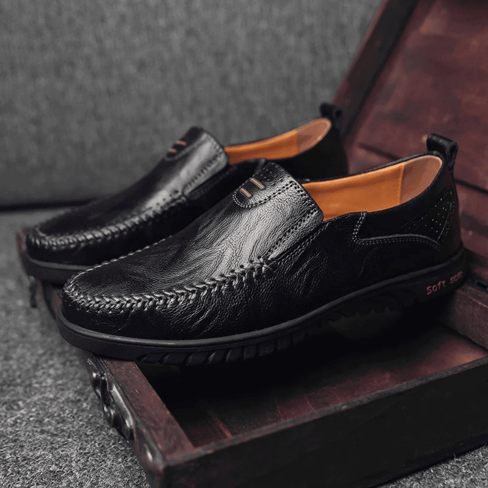 Men's Leather Moccasin Pisa Lennard