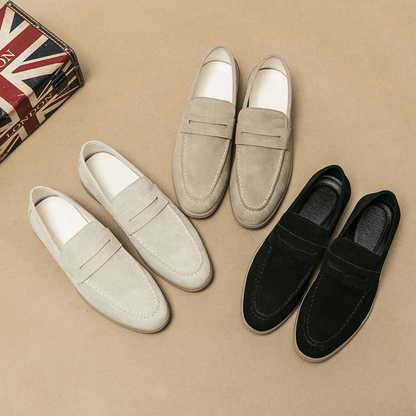 Leather Moccasin Loafer for Men Liverpool Lennard