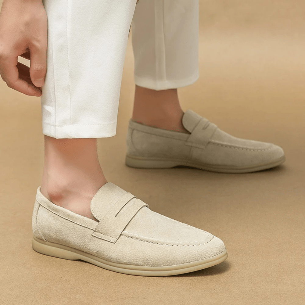 Leather Moccasin Loafer for Men Liverpool Lennard