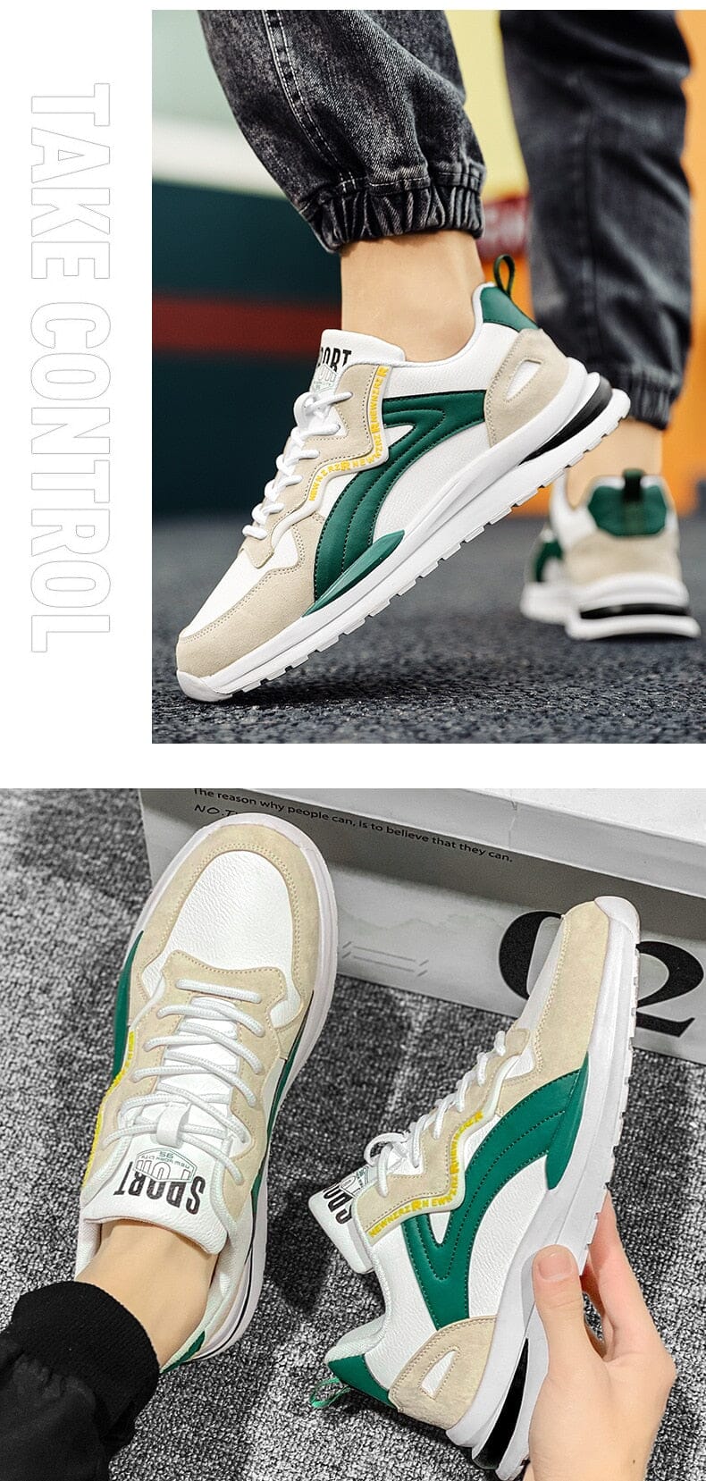 Men's Casual Sneakers Street Style